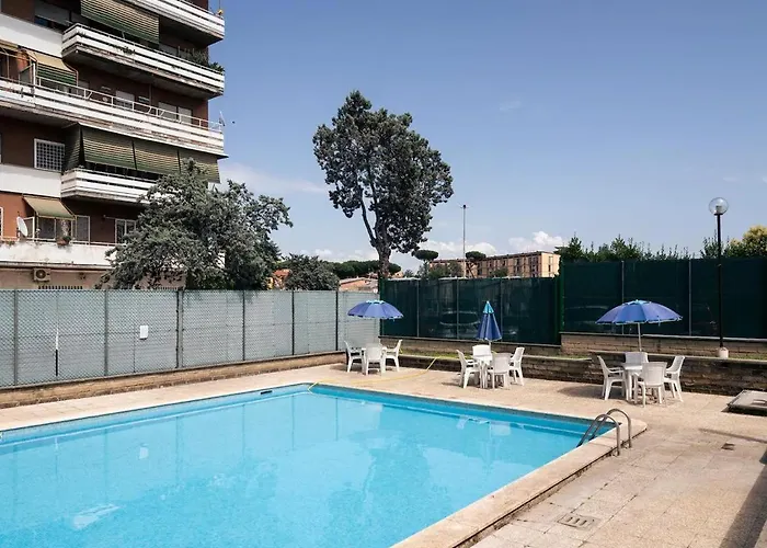 Bright 2 Min Metro B 20 Min Colosseum Private Bathroom Swimming Pool Free Parking * Rzym