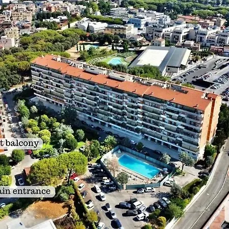 Bright 2 Min Metro B 20 Min Colosseum Private Bathroom Swimming Pool Free Parking *